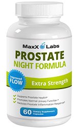 Best Prostate Supplement – All Natural Formula that Provides Nutritional Support for Prostate Health – Improves Urinary Flow Rates and Reduces Prostate Inflammation – 60 Capsules – Gluten Free