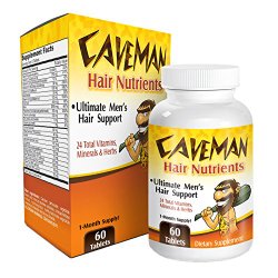 Caveman Hair-Nutrients: Mens Hair-Growth Supplement