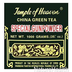 China Green Tea Special Gunpowder 1 Kilo (1000grams or 35.27 Oz) Guaranteed Authenticity