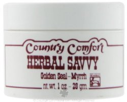 Country Comfort Herbal Savvy Golden Seal-Myrrh – 1 oz- Pack of 2