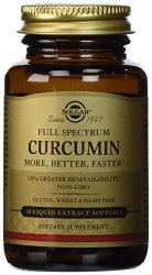 Curcumin 185x 40 mg Solgar 30 Softgel