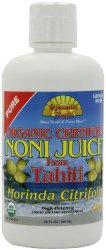 Dynamic Health Noni Juice, Tahitian Morinda Citrifolia, 32 Ounces (Pack of 2)