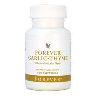 Forever Living Garlic-Thyme 100 Softgels (Supports Free Radical Protection & Helps Convert Fat to Energy)