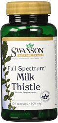 Full Spectrum Milk Thistle 500 mg 100 Caps