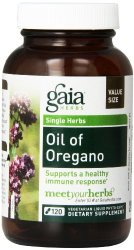 Gaia Herbs Oil of Oregano Liquid Phyto-Capsules, 120 Count