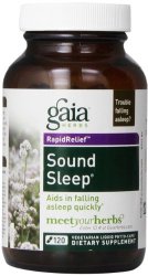 Gaia Herbs Sound Sleep Liquid Phyto-Capsules, 120 Count