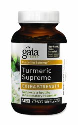 Gaia Herbs Turmeric Supreme Extra Strength Liquid Phyto-Capsules, 120 Count