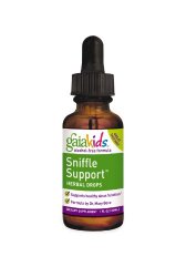 Gaia Kids Sniffle Support Herbal Drops, 1-Ounce Bottle