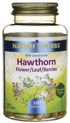 Hawthorn Flowers, Leaves & Berries Nature’s Herbs 100 Caps