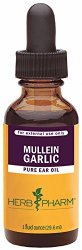 Herb Pharm Mullein/Garlic Herbal Ear Drop Oil – 1 Ounce