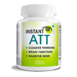 Instant ATT All-Natural Brain Supplement, 30 
Capsules