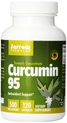 Jarrow Formulas Curcumin 95, Provides Antioxidant Support, 500 mg, 120 Veggie Caps