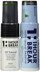 Kava Kava Tincture Spray by 1Hour Break® (2 PACK) – All Natural Relaxation and Stress reduction & Instant Anxiety Relief – Original Formula