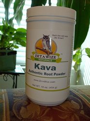 Kava – Premium Ultra-fine Powder * No Preservatives * All ROOT POWDER – Not an Extract * Dietary Supplement * Naturally RELAXING * 1LB Size