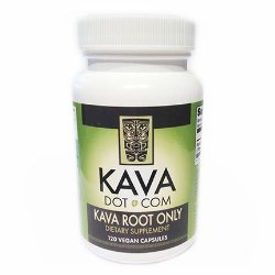 KavaDotCom Kava Kava Premium Root Only Capsules (60)