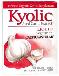 Kyolic Aged Garlic Extract Liquid Vegetarian Cardiovascular Supplement (4-Ounce)