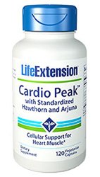 Life Extension Cardio Peak w/ Standardized Hawthorn and Arjuna, 120 V Caps