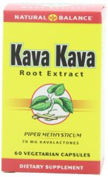 Natural Balance Kava Kava Root Extract, 60-Count