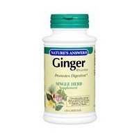 Nature’s Answer Ginger Rhizome, 90-Count