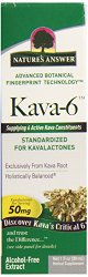 Nature’s Answer Kava 6 Alchol-Free Extract, 1 Fluid Ounce