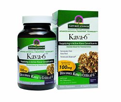 Nature’s Answer Kava-6 Vegetarian Capsules, 90-Count