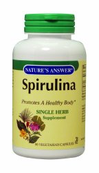 Nature’s Answer Spirulina, Vegetarian Capsules, 90-Count