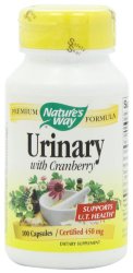 Nature’s Way Urinary with Cranberry, 420mg, 100 Caps