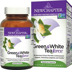 New Chapter Green & White Tea Force, 60 Vegetarian Capsules