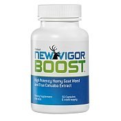 NewVigor® BOOST™ Horny Goat Weed and Catuaba, 50 Capsules