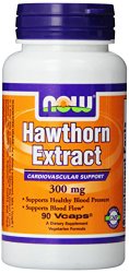 Now Foods Hawthorn Extractract  300mg, Veg-capsules, 90-Count