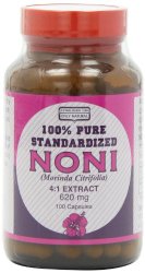 Only Natural Noni 4:1 Extract (620 Mg.), 100-Count