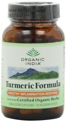 Organic India Turmeric, 90-Count