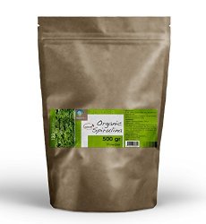 Organic Spirulina Powder – 500 Gr