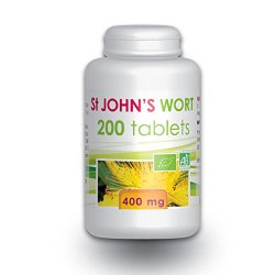 Organic St John’s Wort 200 Tablets 400 Mg
