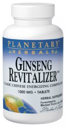 Planetary Herbals Ginseng Revitalizer, 964 mg, Tablets, 180 tablets