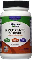 Prostate Health Supplement & Saw Palmetto – 90 Capsules – With Zinc, Copper, Pumpkin Seed, Burdock Root, Amino Acids, & Other Extracts – 45 Day Supply