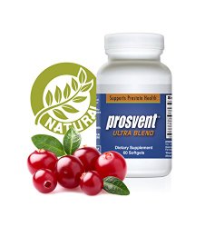 Prosvent Ultra Blend with Nettle and Cranberry – Natural Prostate Health Supplement 60ct capsule