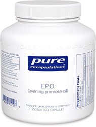 Pure Encapsulations – E.P.O. 500 mg 250’s softgel [Health and Beauty]