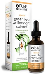 Pure Inventions – Antioxidant Green Tea Extract – Peach (60 Servings) – 2 Oz