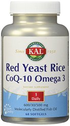 Red Yeast Rice CoQ10 & Omega 3 Kal 60 Softgel
