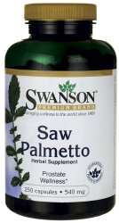 Saw Palmetto 540 mg 250 Caps by Swanson Premium