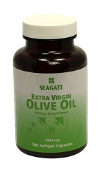 Seagate Products Extra Virgin Olive Oil Supplements 1000 mg, 100 Softgels