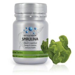 Spirulina – Nature’s Superfood, 90 Capsules