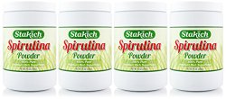 Stakich SPIRULINA POWDER 4 LBS (4 jars of 1 LB) – 100% Pure, Top Quality