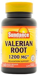 Sundance Valerian Root 1200 mg Tablets, 60 Count