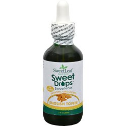 Sweet Leaf Sweet Drops Sweetener English Toffee – 2 fl oz pack of – 1