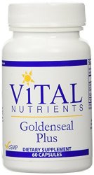 Vital Nutrients Goldenseal Plus Supplement, 60 Count