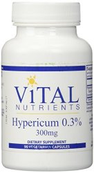 Vital Nutrients Hypericum Extract Supplement, 300 mg, 90 Count