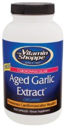 Vitamin Shoppe – Aged Garlic Extract, 600 mg, 300 capsules