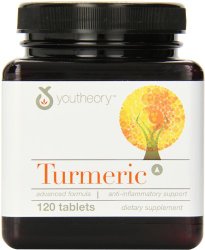 Youtheory Turmeric Advanced Formula Tablets, 120 Count